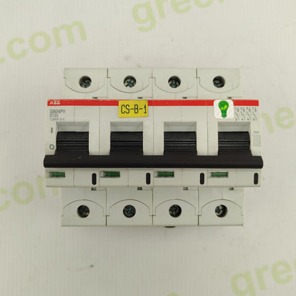 ABB S804PV S125 DC Disconnect Switch | 1200 V DC | 4-Pole | PV Protection Device