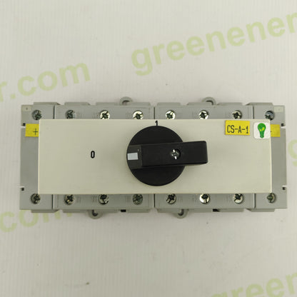Sontheimer ALT125/6TDC/N8 Rotary Cam Switch | 125 A | 600–1000 V DC | 6-Pole PV Disconnect | Industrial Isolator