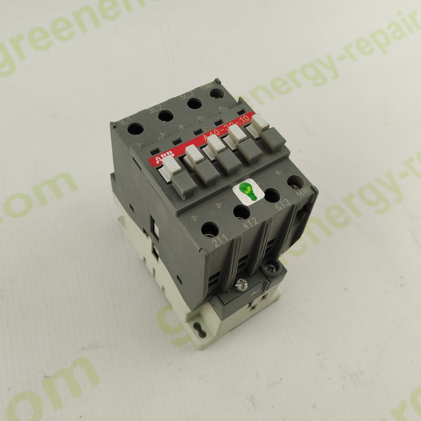 ABB A40-30-10 Contactor | 60A 1000V AC | 3-Pole | Coil 230V AC | 1NO Auxiliary Contact | Made in France