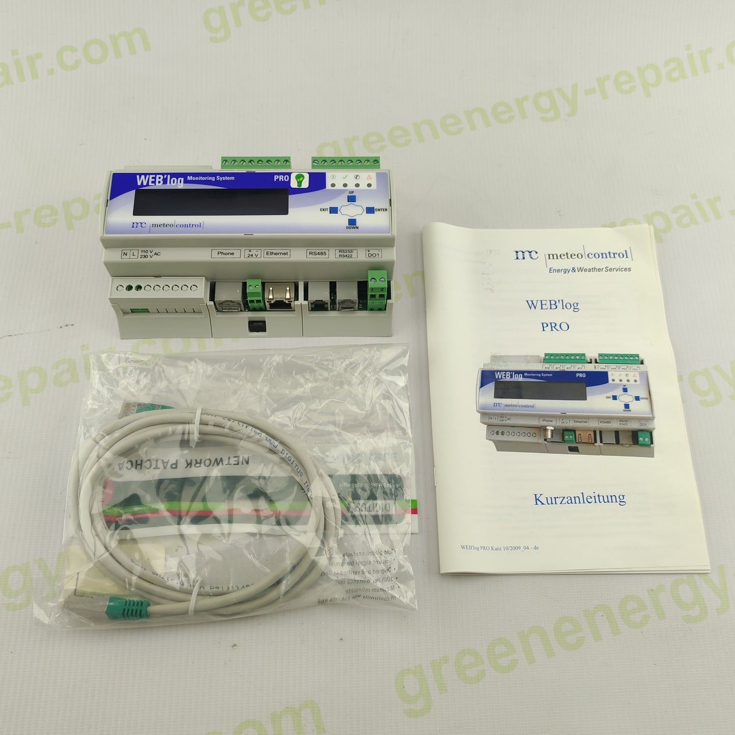 Monitoring System. Delta. Meteocontrol WEB’log Pro-2| Ethernet/DSL | Part No. 421.148 | Item No. 300656