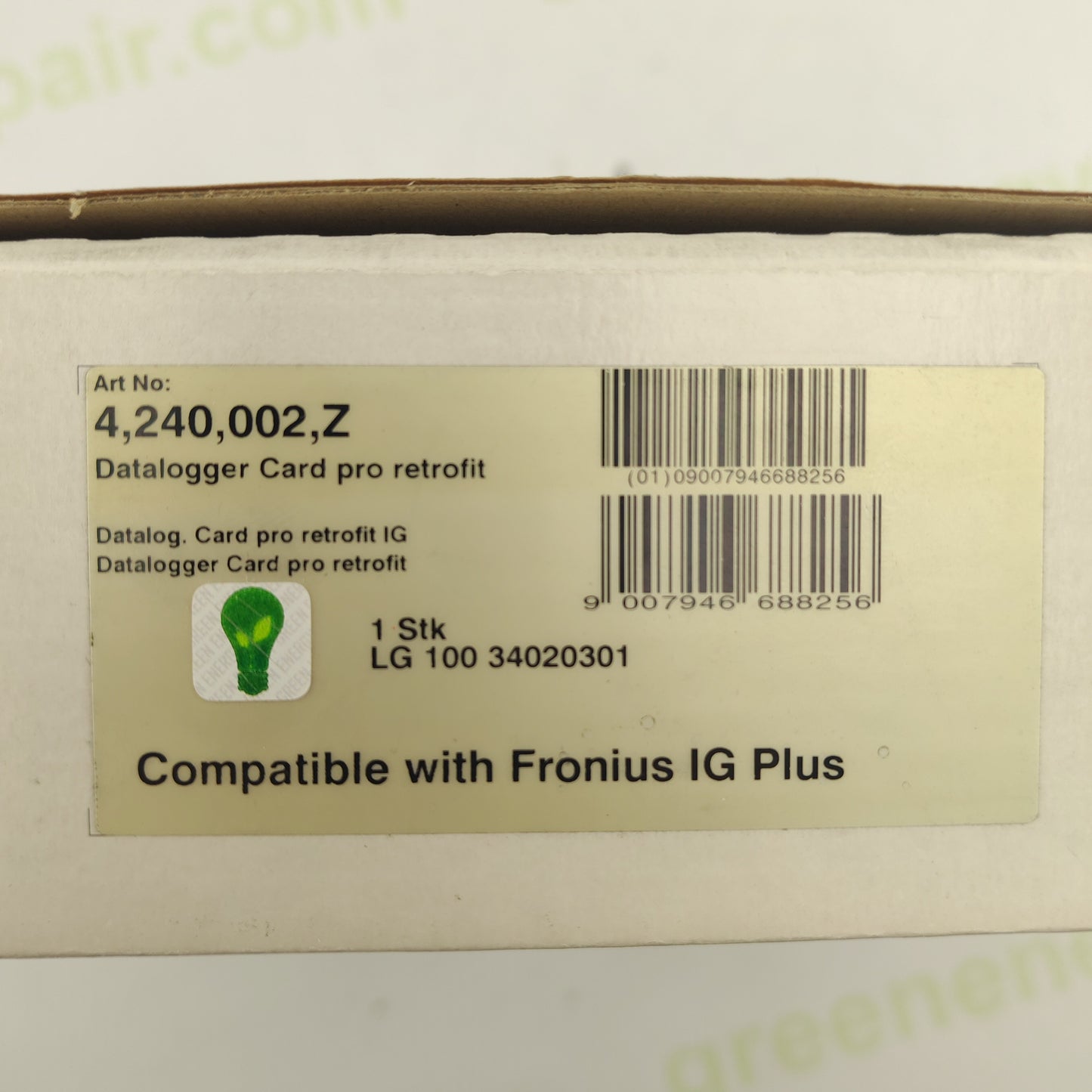 Fronius Datalogger Card Pro Retrofit | Part No. 4,240,002,Z | USB, COM Port & Modem Connectivity