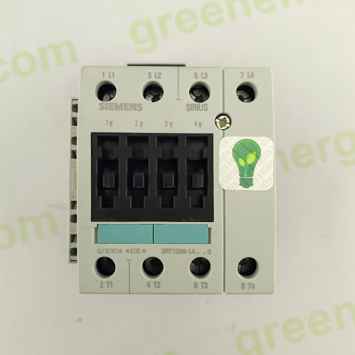 Siemens 3RT1336-1AU00 Contactor + 3RH1921-2DE11 Auxiliary Relay | 3P 110A | AC-1/AC-3 | Made in Germany