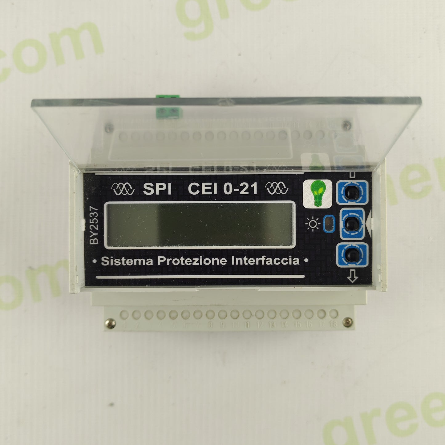 SPI CEI 0-21 BY2537 Interface Protection System | Grid Protection Relay | 230/400 V AC | CEI 0-21 Compliant | Solar / Generator Safety Device