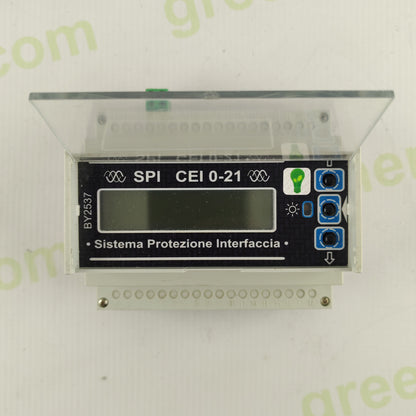 SPI CEI 0-21 BY2537 Interface Protection System | Grid Protection Relay | 230/400 V AC | CEI 0-21 Compliant | Solar / Generator Safety Device