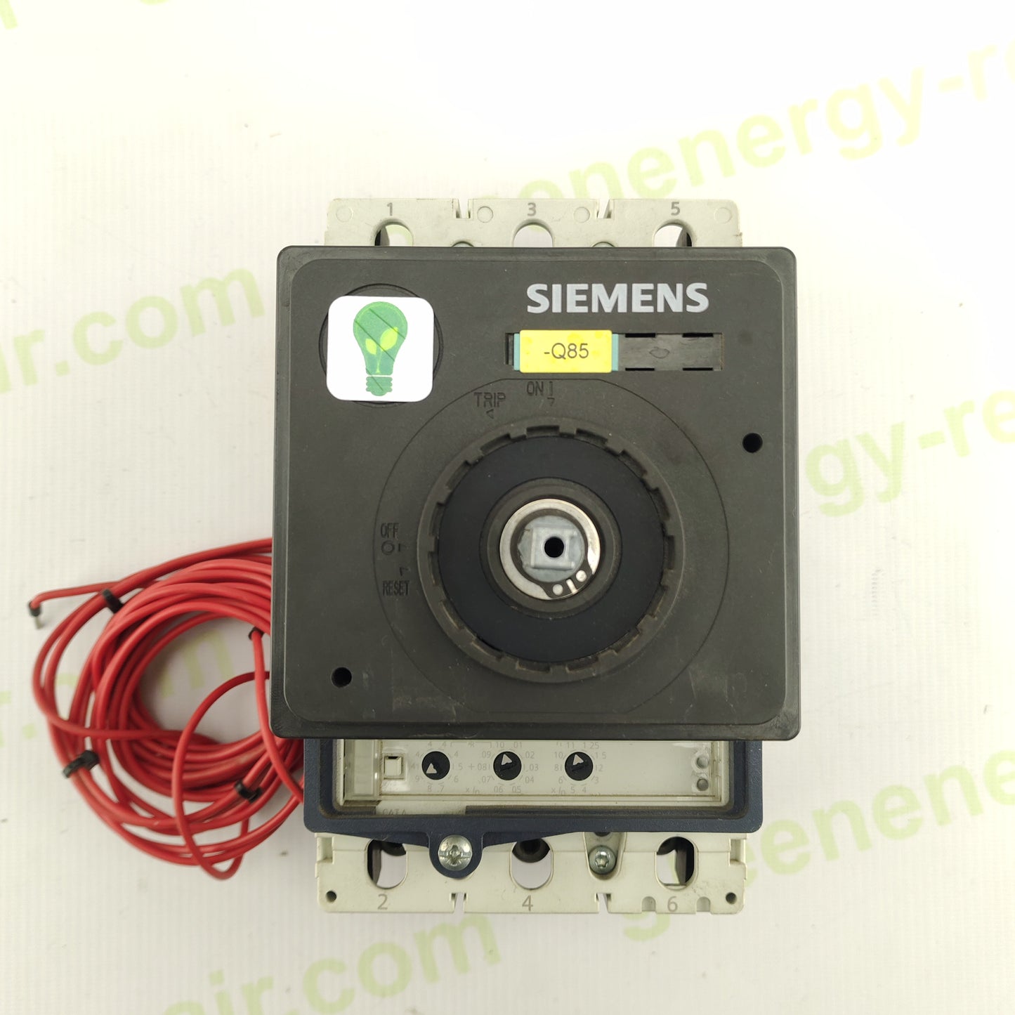 Siemens 3VL160 Circuit Breaker | ETU10M Trip Unit | 160A | 3-Pole | Adjustable Protection