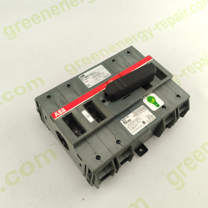 ABB OT160E4 / B12-12 | 200A 4-Pole Manual Switch Disconnector | 600VAC | UL Listed | Made in Finland