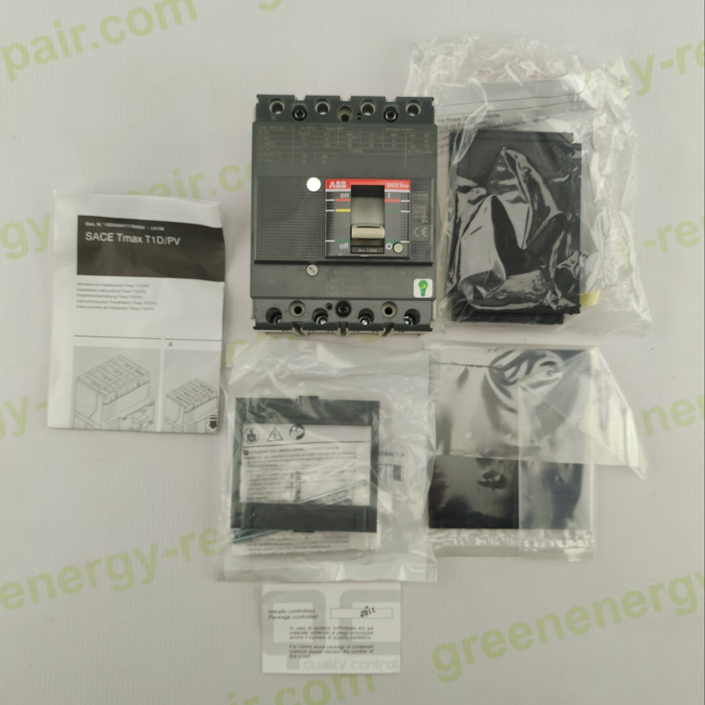 ABB Tmax XT1N 160 | 3-Pole MCCB | 160A | 690V AC | IEC 60947-2