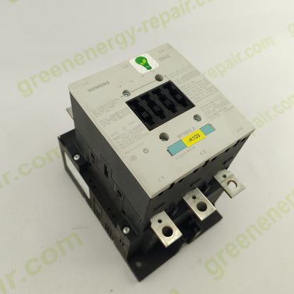 Siemens Sirius 3RT1056-6..6 Power Contactor | 3-Pole | 225 A | 1000 V AC | Coil 220–230 V AC | with 3RH1921-1DA11 Aux Block