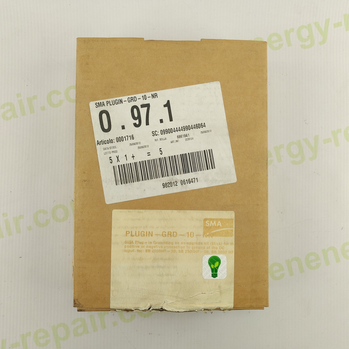 SMA PLUGIN-GRD-10 Grounding Module | DC Grounding Stick for Sunny Boy Inverters