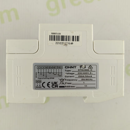 Huawei DTSU666-H Smart Energy Meter | 3-Phase | 250 A / 50 mA | RS485 Modbus | For SUN2000 Inverters | Original OEM Component