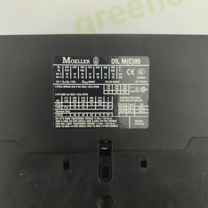 Moeller DIL M(C)95 Contactor | 3P 110A | 230V Coil | 45–75 kW | Made in Germany