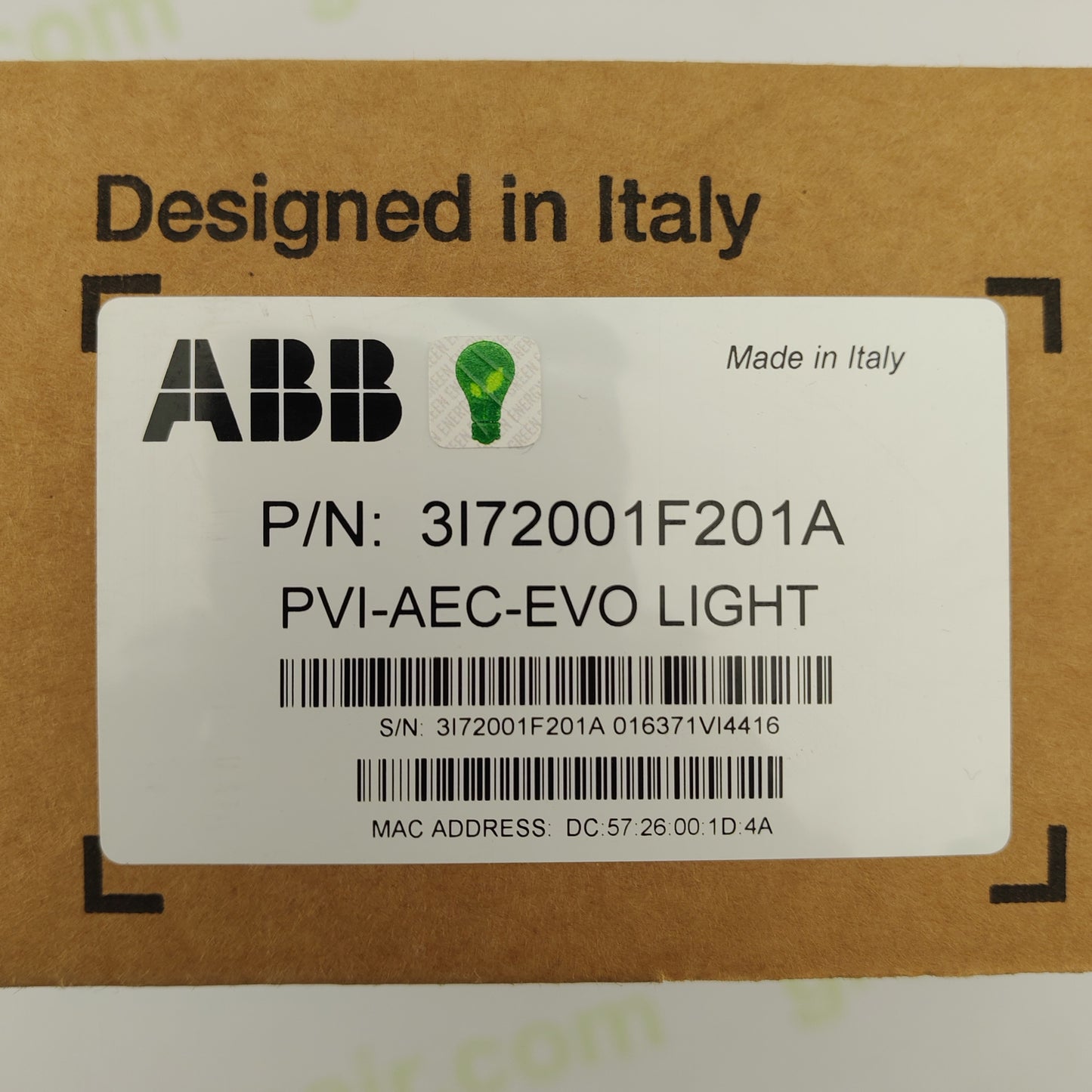ABB Aurora PVI-AEC-EVO LIGHT | Communication & Control Module | Part No. 3I72001F201A