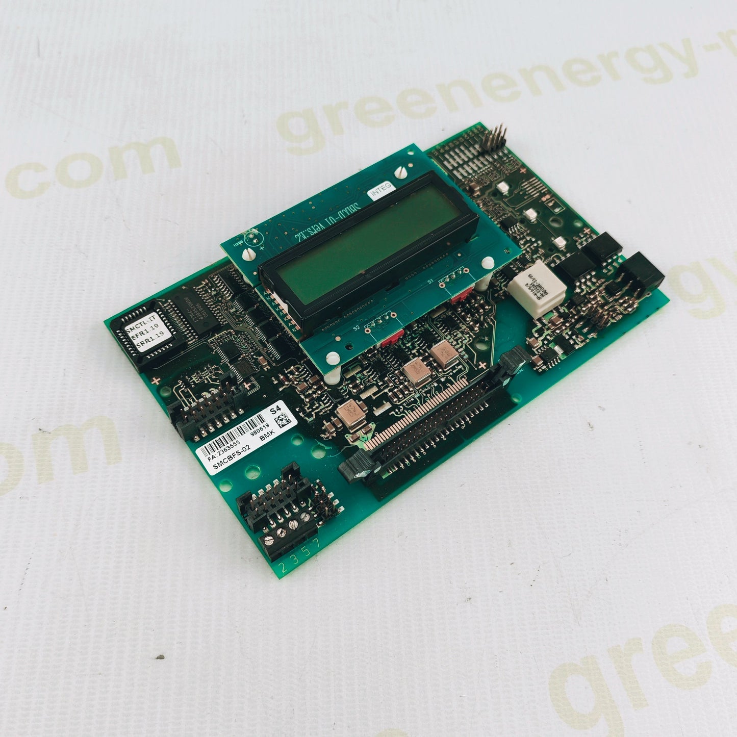Логическа платка с дисплей за SMA SMC 9000TL, 10000TL, 11000TL – използвана, напълно функционална