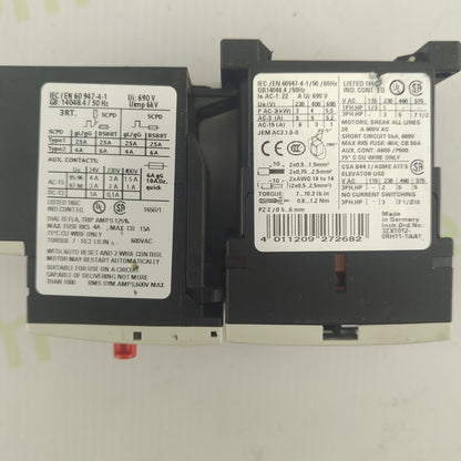 Siemens SIRIUS Contactor Set 3RT1016-1AP01 + Thermal Overload Relay 3RU1116-0JB0 | 230V AC Coil | 0.7–1A