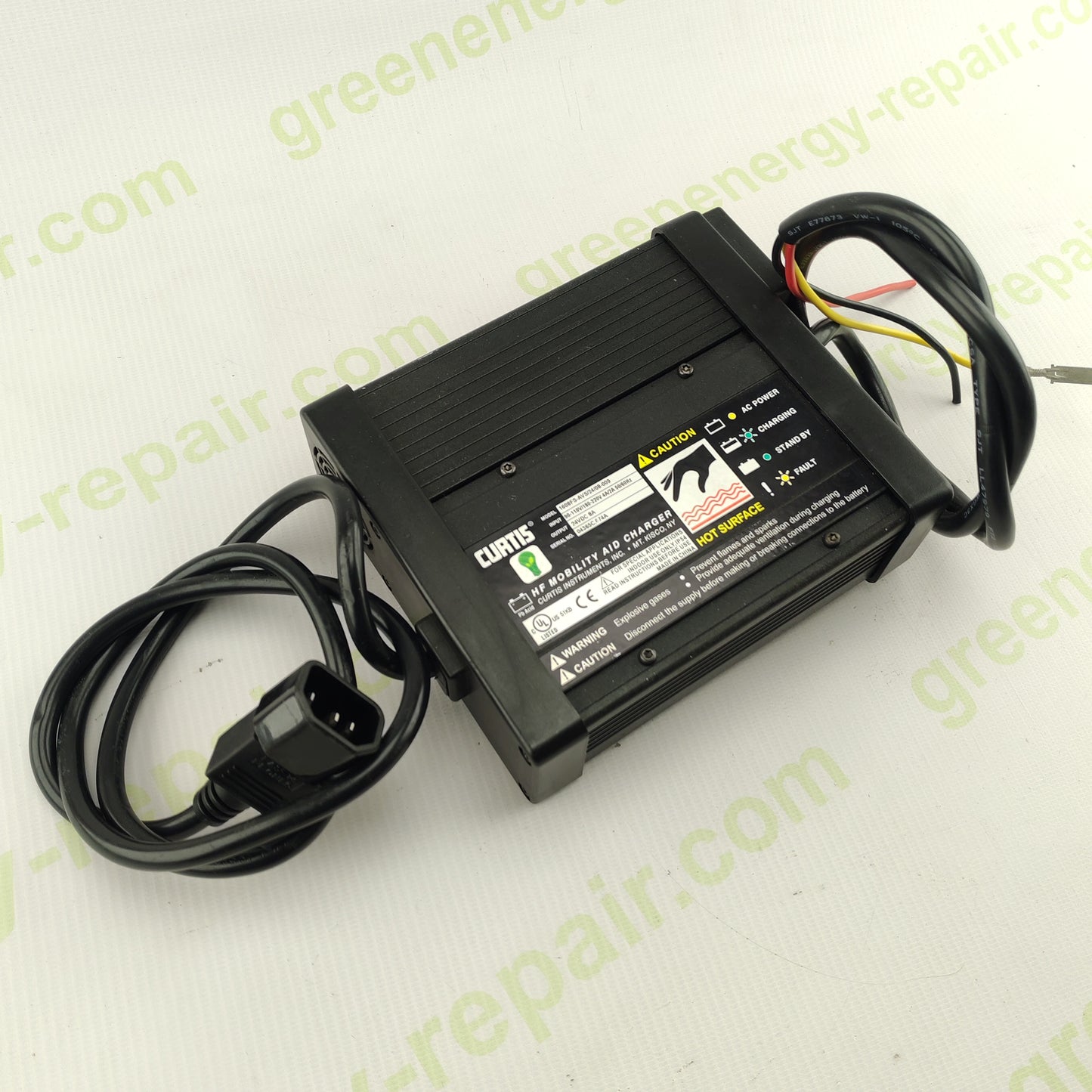 Curtis 1608FS-AVS 24V Battery Charger | 24VDC 8A | Mobility Aid / Wheelchair Charger