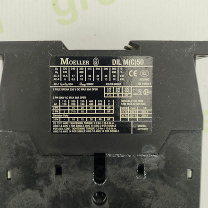 Moeller DIL M(C)50 xStart Contactor | 3-Phase Motor Control