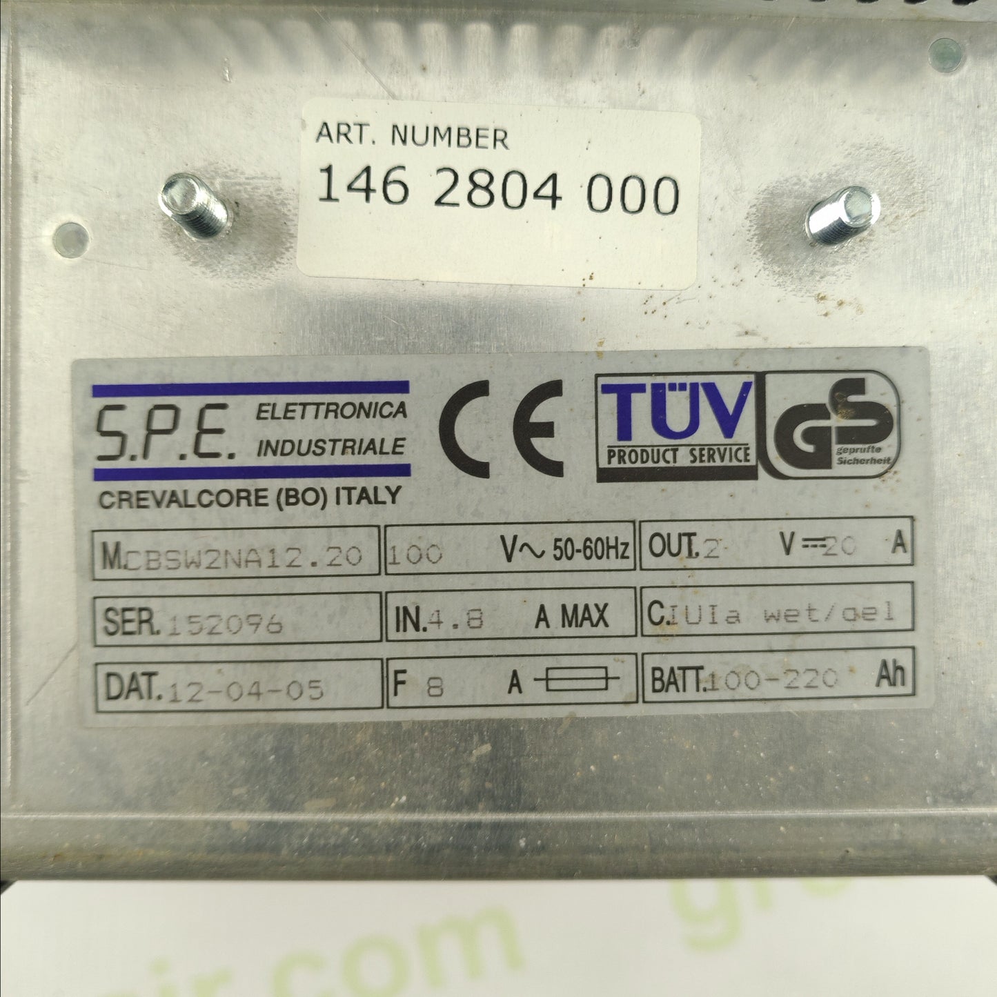 Nilfisk Advance Smart Battery Charger | MOD.CBSW2 NA | 12V 20A | Wet/Gel Compatible | Industrial Grade