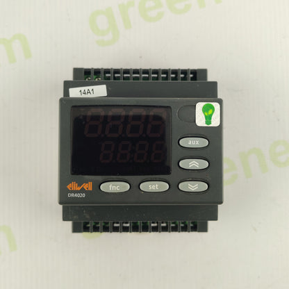 Eliwell DR4020 Temperature Controller | Digital Dual Relay | 230 V AC | DIN-Rail Mount | Industrial Process / HVAC / Solar Control