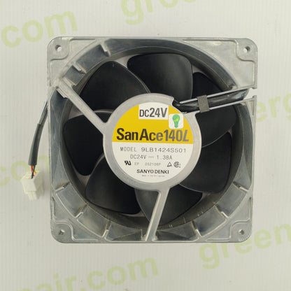 SANYO DENKI San Ace 140L 9LB1424S501 Cooling Fan | 140mm | 24V DC, 1.38A