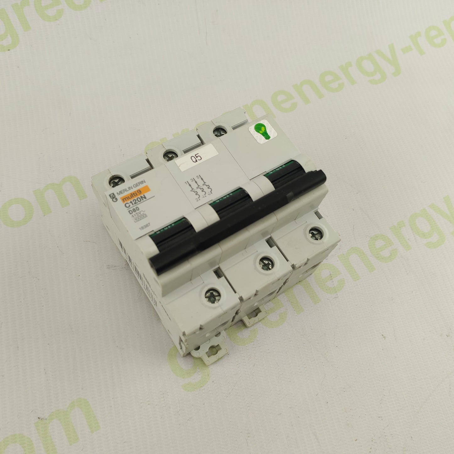 Merlin Gerin C120N D80 | Multi 9 Series | 3-Pole Circuit Breaker | 80 A | Type D | NSNP