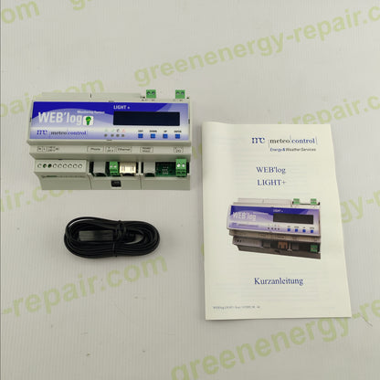 METEO CONTROL LIGHT+ 421.118 ETHERNEL DSL 300668 2612 014 WEB'LOG MONITORING SYSTEM