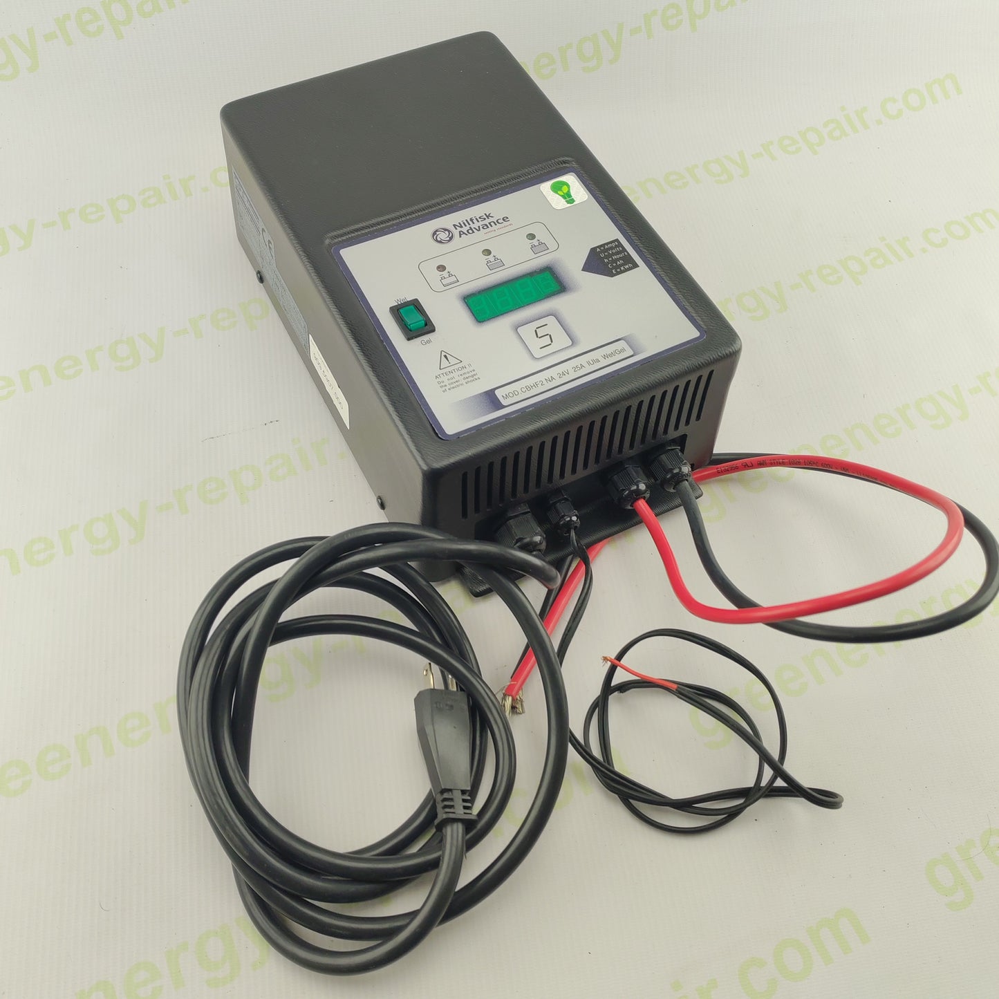 Nilfisk CBHF2 NA Smart Battery Charger | 24V 25A | IU1a Wet/Gel | Industrial-Grade | Forklift & Scrubber Compatible