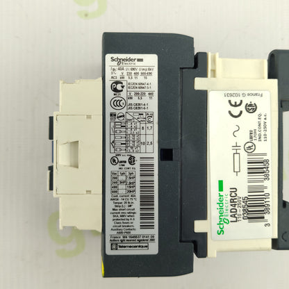 Schneider Electric LC1D25 Contactor | 3-Pole | 25A | 230V AC Coil | 11 kW @ 400V | TeSys D Series