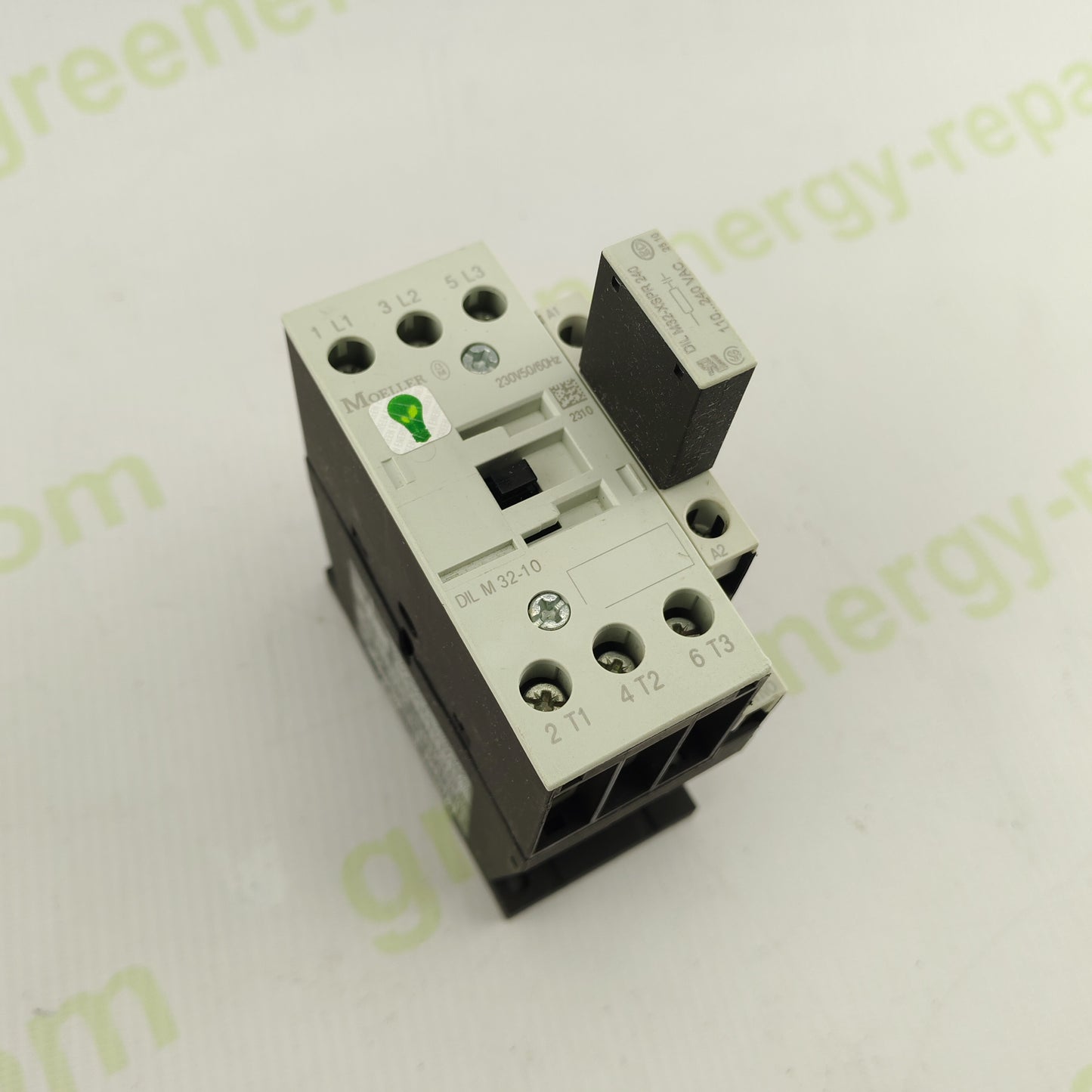 Moeller DIL M 32-10 Contactor | 32A, 230V AC Coil | 3-Phase Motor Control | 1 NO Auxiliary Contact