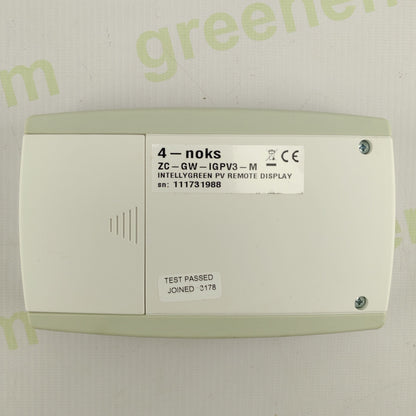 4-noks IntellyGreen PV KIT PRS | Customized Remote Display | Radio Transmitter & Optical Interface