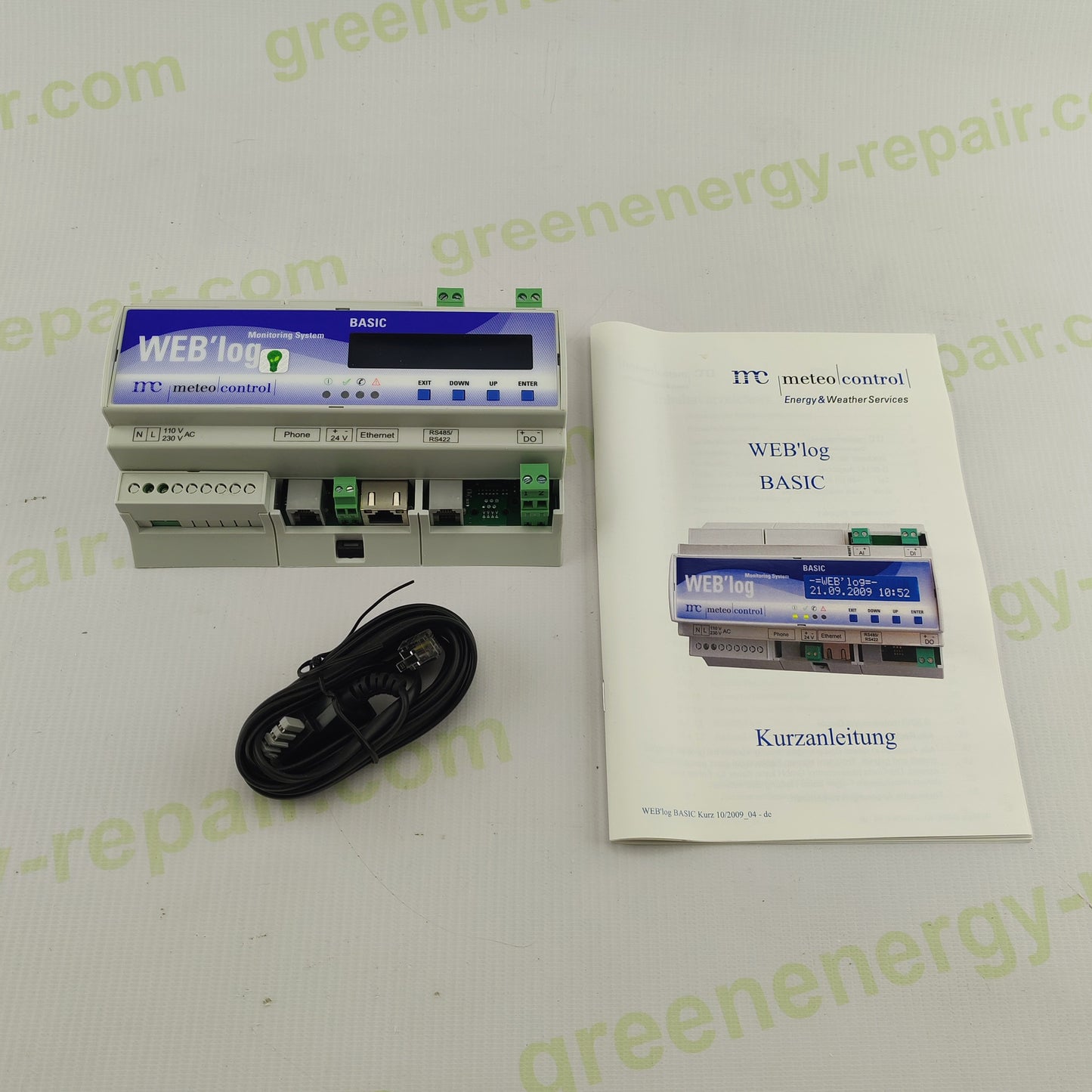 Monitoring System Basic. Easy Control. Delta. Web'log 421.134 | Analog | Item No. 300667 4510009