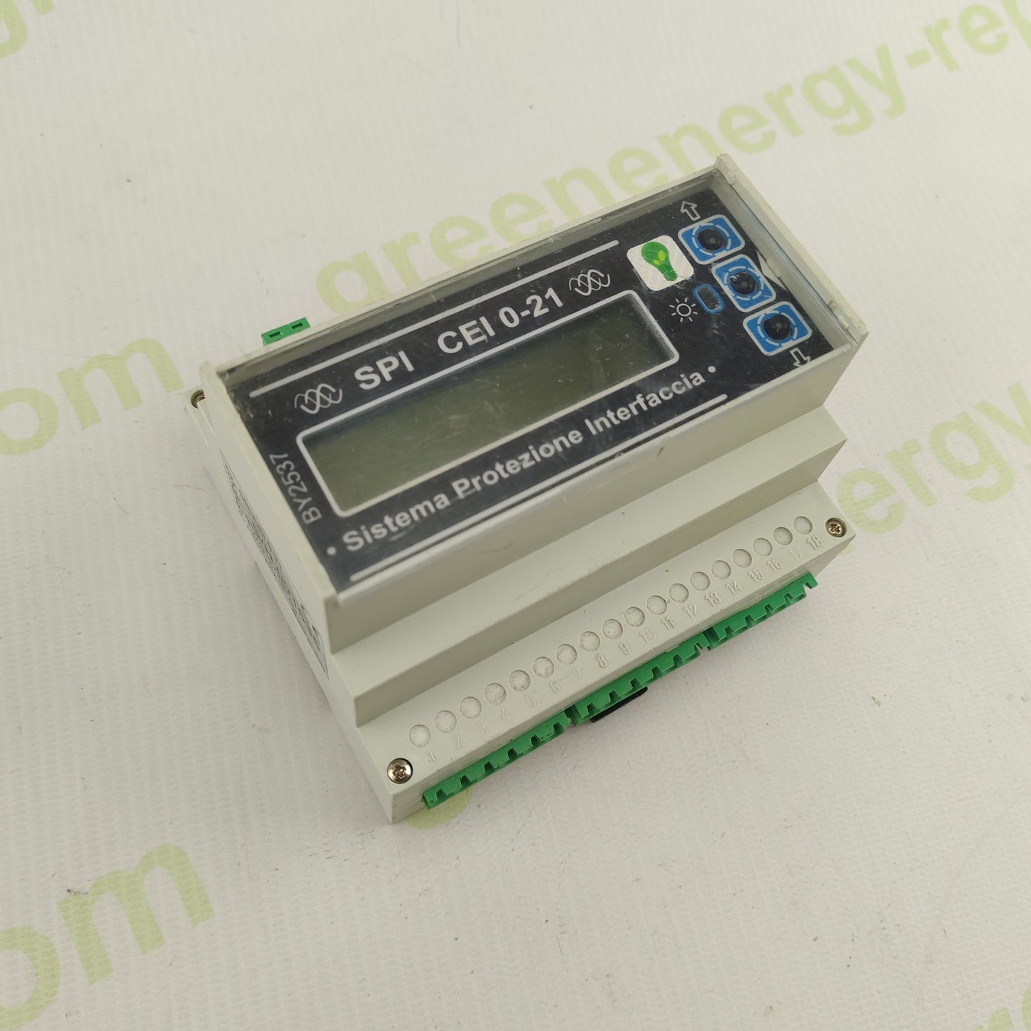 SPI CEI 0-21 BY2537 Interface Protection System | Grid Protection Relay | 230/400 V AC | CEI 0-21 Compliant | Solar / Generator Safety Device
