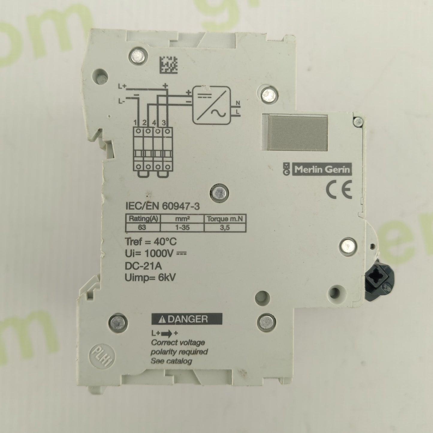 Schneider Electric A9N61699 SW60-DC | 1000 V DC | 50 A Circuit Breaker | NSNP | OEM Protection Module