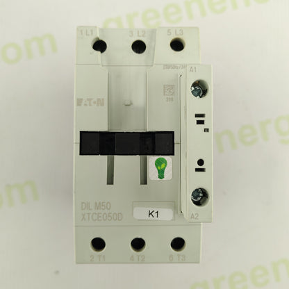 Eaton DIL M50 (XTCE050D) Contactor | xStart Series | 3-Pole | 50 A | 230 V AC Coil | Industrial / Solar Power Contactor