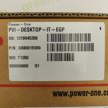 Power-One PVI-DESKTOP-IT-EGP | Part No. 3I88001E000 | Original Service Module