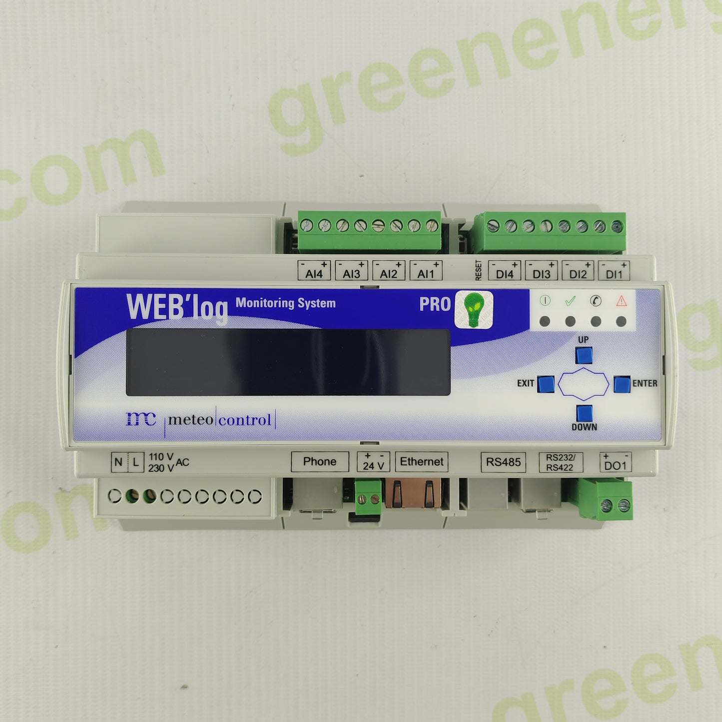 Monitoring System. Delta. Meteocontrol WEB’log Pro-2| Ethernet/DSL | Part No. 421.148 | Item No. 300656